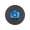 Pferd Large Diameter Cut-off Wheel, 16 in Dia, 1/8 in Thick, 20 mm Arbor Hole Size, Aluminum oxide A 64397 - alternate 1